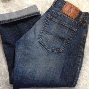 Lucky Brand cropped jeans size 27 vguc